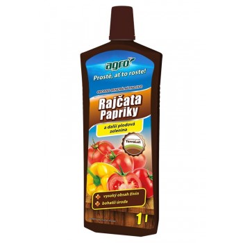 Agro organo-minerální kapalné hnojivo na rajčata, papriky a okurky 1 l