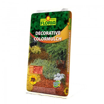 Floria Decorative ColorMulch - oranžová 70 l