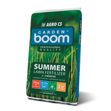 Garden Boom Summer letní trávníkové hnojivo 15 kg