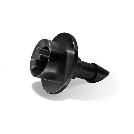 DBC-025 průtoková koncovka pro 1/4" potrubí