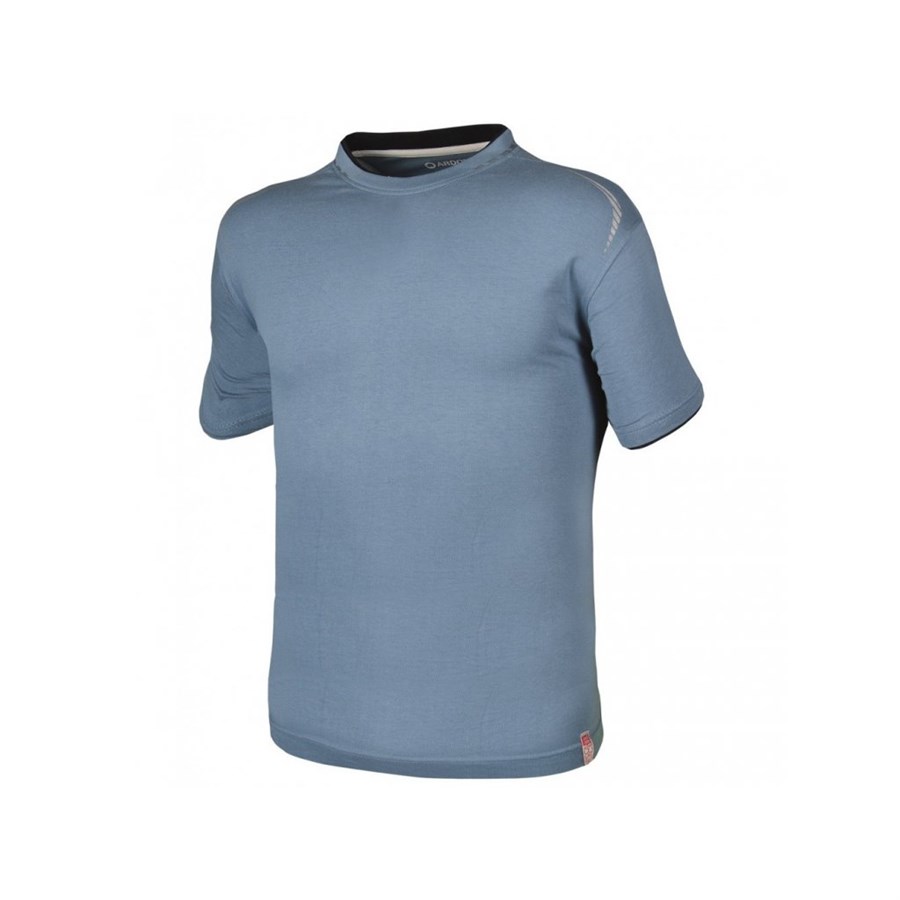 Pracovní triko Rain Bird světle modré s reflexními prvky